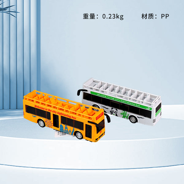 Model 8019 Convertible Bus (3 Simulation Colors Assorted)M.03 JPDB