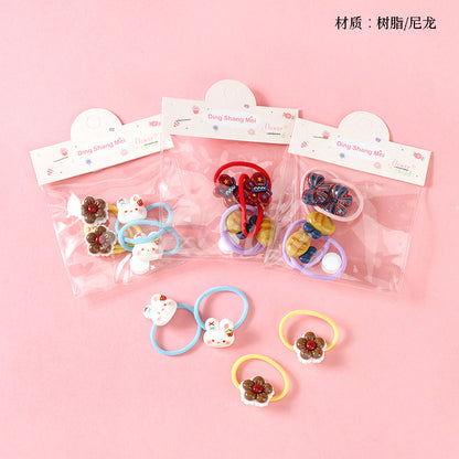 M42 Boxed New 4 Cartoon Kids' Hair Ties