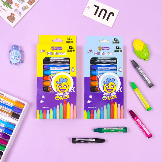 XX - 12 - color Oil Pastels M.82