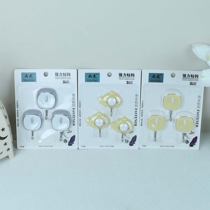 Yulong Model 8024 Adhesive Hooks - 3 Pcs M.16