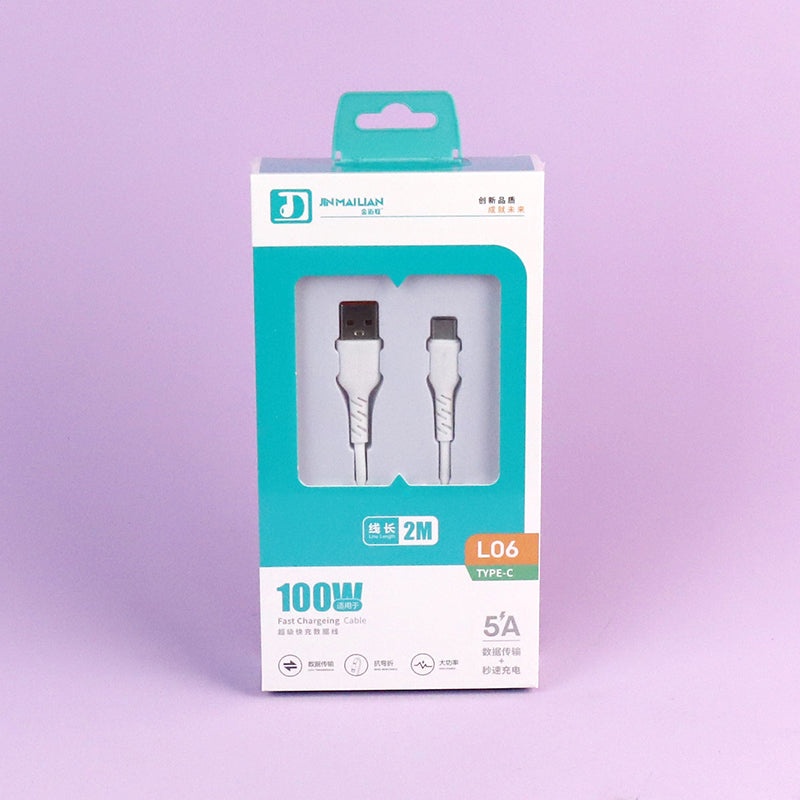 Cable de datos tipo C de 2 m - Modelo L06 A12 JPDB 