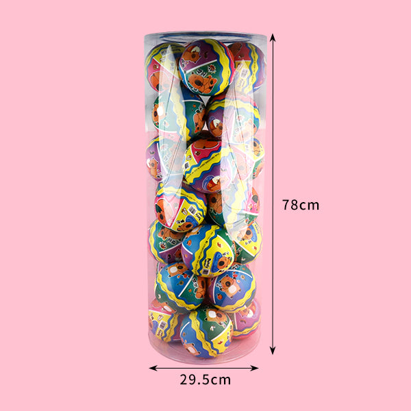 Bola de 5 pulgadas con estampado de capibara 310 JPDB 