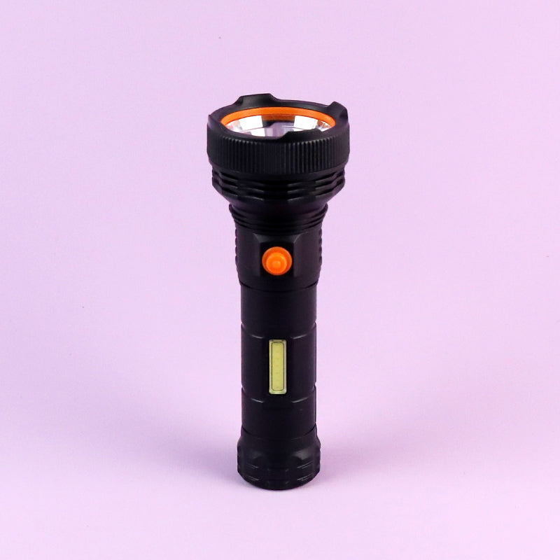 2208 Outdoor LED Rechargeable Energy-Saving Flashlight - Super Bright for Camping Hiking M.91 JPDB M.91 JPDB