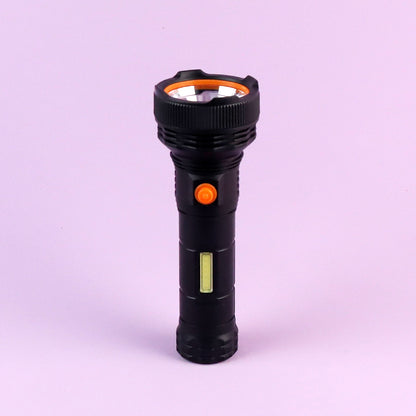 2208 Outdoor LED Rechargeable Energy-Saving Flashlight - Super Bright for Camping Hiking M.91 JPDB M.91 JPDB