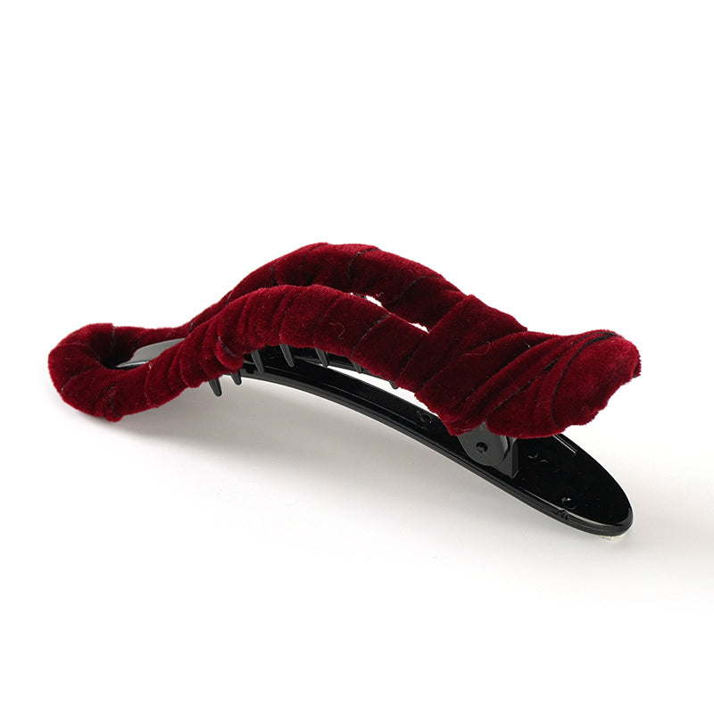 M42 Simple Bow - shaped Flocked Large Duck Clips