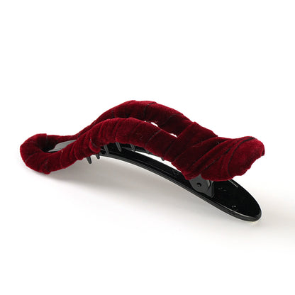 M42 Simple Bow - shaped Flocked Large Duck Clips