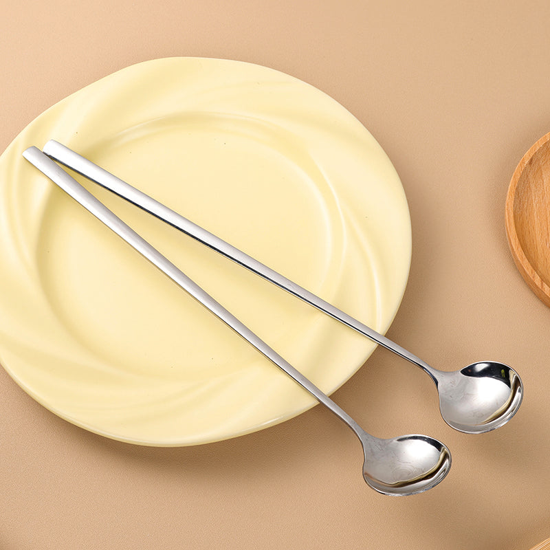 Medium-sized Korean-Style Seasoning Round Spoon M.66