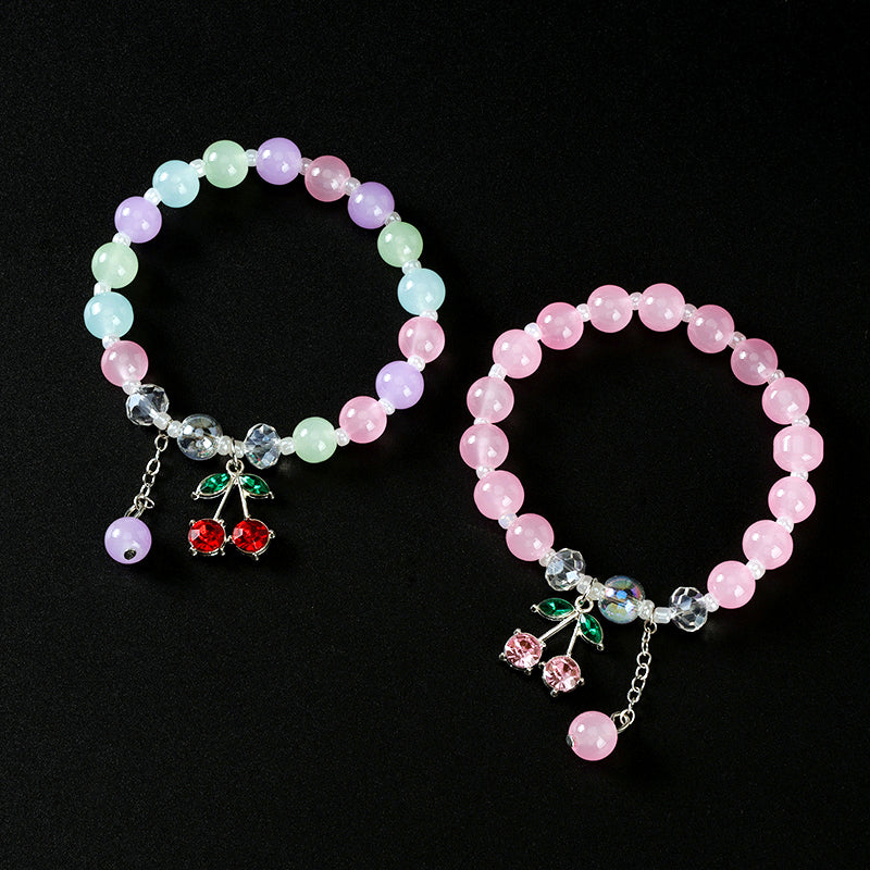 Colorful Zircon Cherry Bracelet  M.43