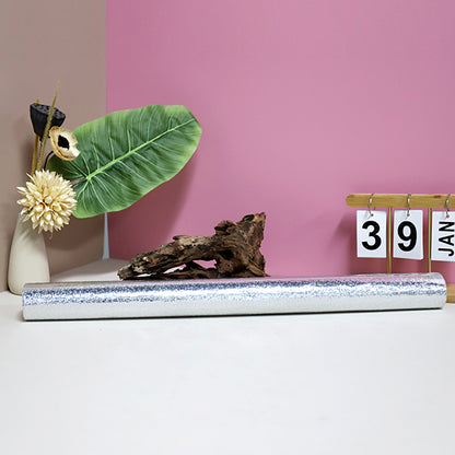 3m 61cm Wallpaper (Aluminum Foil/Orange Peel Texture, Silver) M.12