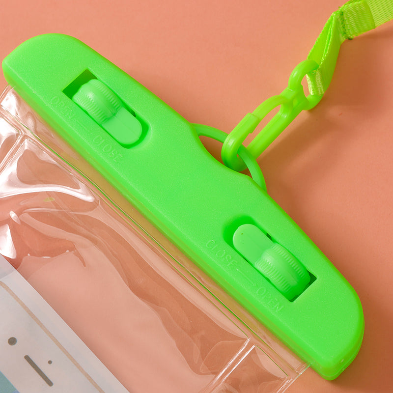 Bolsa impermeable transparente y luminosa para teléfono 