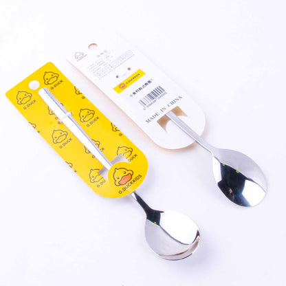 H02 Little Yellow Duck Korean-style Round Spoon M.66
