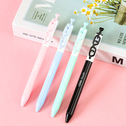 Glasses Design Gel Pen (GP30121, 2 Pieces) M82