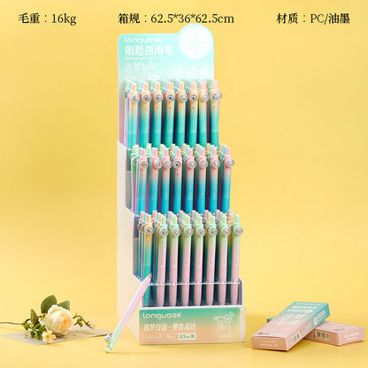 Fabulosos bolígrafos de gel Languo CG003 - JZ Click-action para resolución de problemas, ¡en expositor! Ideales para el estudio intenso, se presentan para atraer a los usuarios. M.82