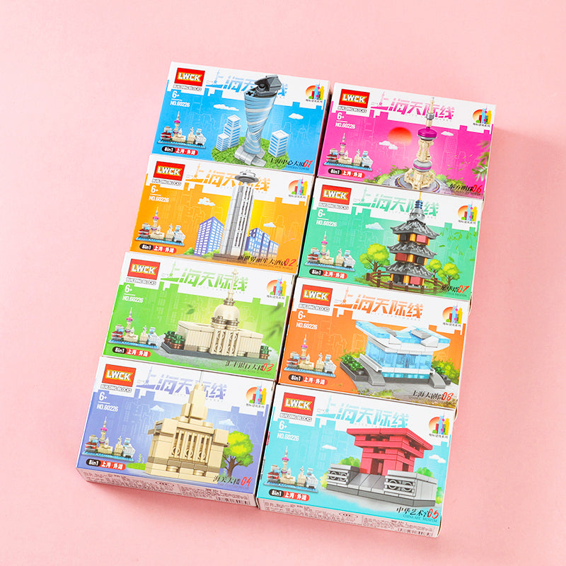 60226 LeWan Architecture Series Building Blocks M.02