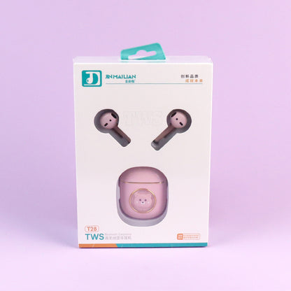 T28 Cute Doll True Wireless Earbuds (Mixed Hues) A.11 JPDB A.11 JPDB
