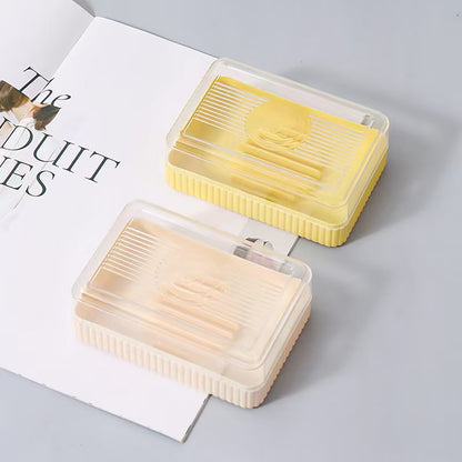 6870-1 square soap box with lid M.14