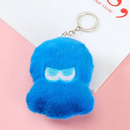 Plush Squeaky Octopus Hanger/Ornament/Keychain M.46 M.41 M.72