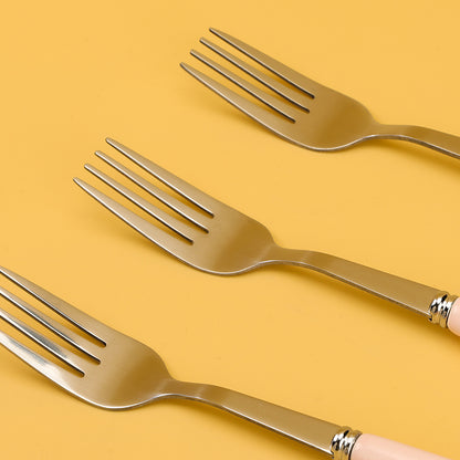 HSA-12 Lop-Eared Rabbit Ceramic Handle No.2 Fork M.66