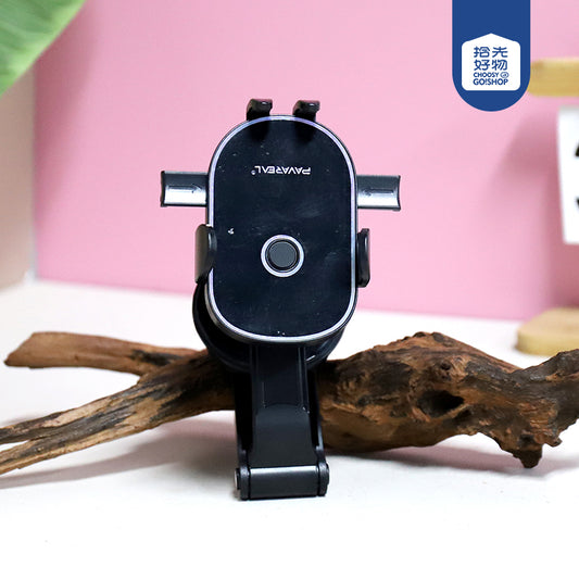 CH75 Dual-Mount Car Phone Holder (Black Suction Cup + Air Vent Hook, 360°Rotation, Anti-Shake) A.13 JPDB