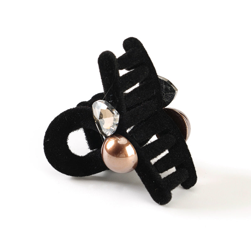 M42 Small Claw with Zircon and Pearl Accents, Boxed