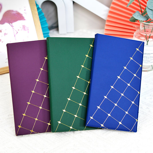 6648 Gilded Diary Premium Gold Foil Cover Lockable Option Daily Journal for Students M.81