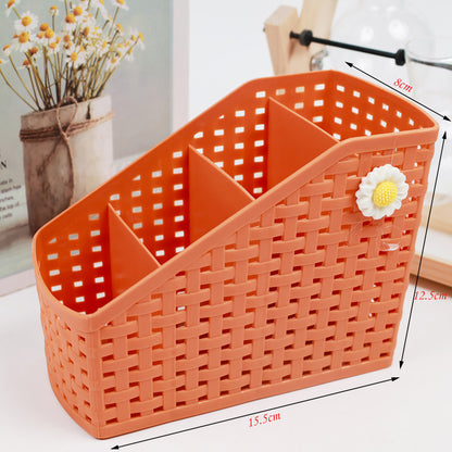 Yidele 8230 Trapezoidal Storage Box (Cartoon) Food-Grade PP Kids Toy Organizer M.67