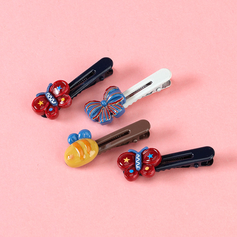 M42 Boxed Cute Cartoon Accessory Duck Clips (4 Pcs)