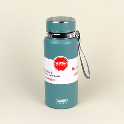 600ml Powder Coated Lanyard Vacuum Thermal Insulated Mug - Model QXSD5362 M.26 JPDB