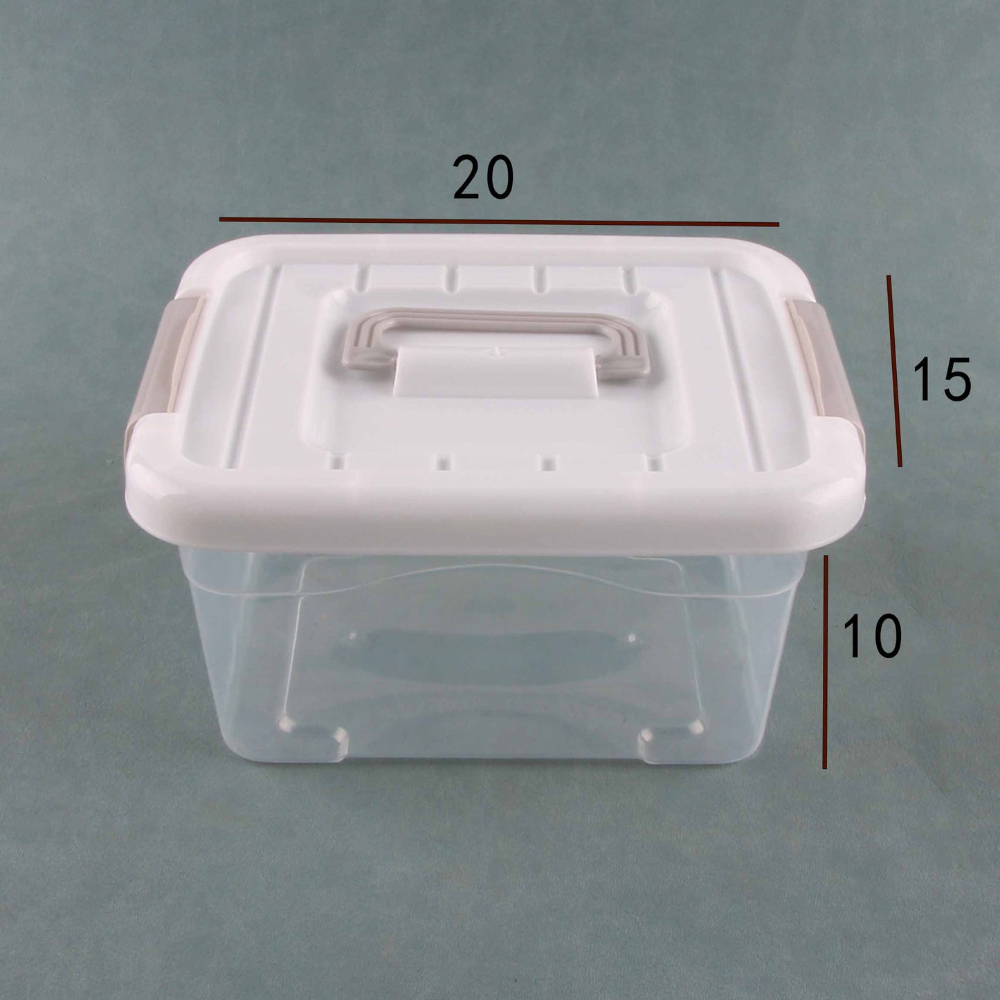 New storage box (white lid) M.13