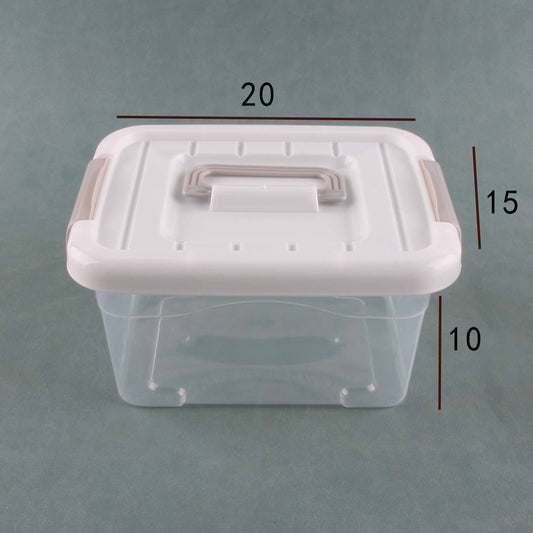 New storage box (white lid) M.13