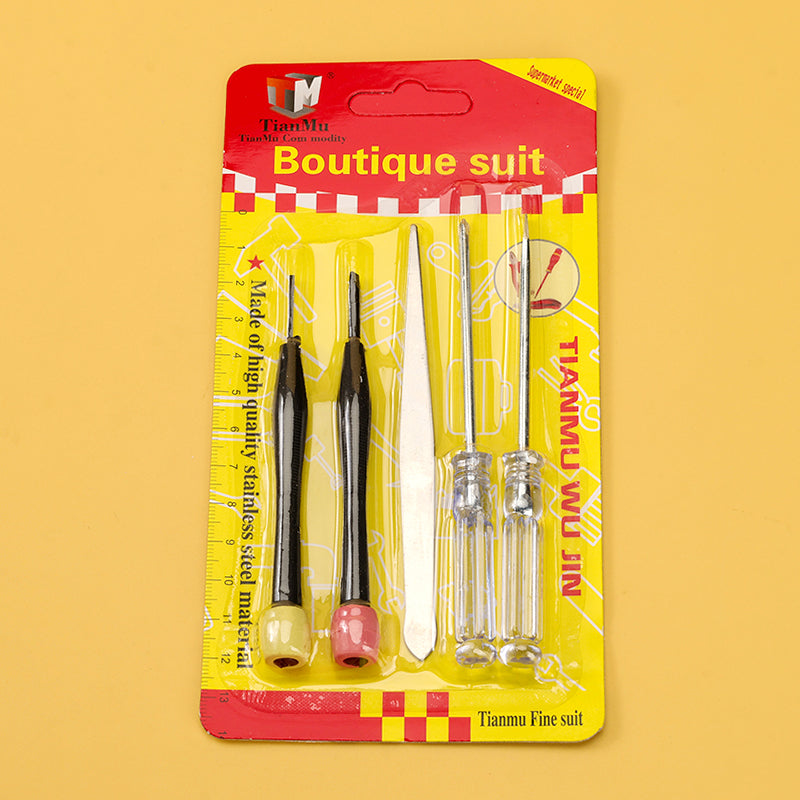 M.31-Tweezers + Screwdrivers