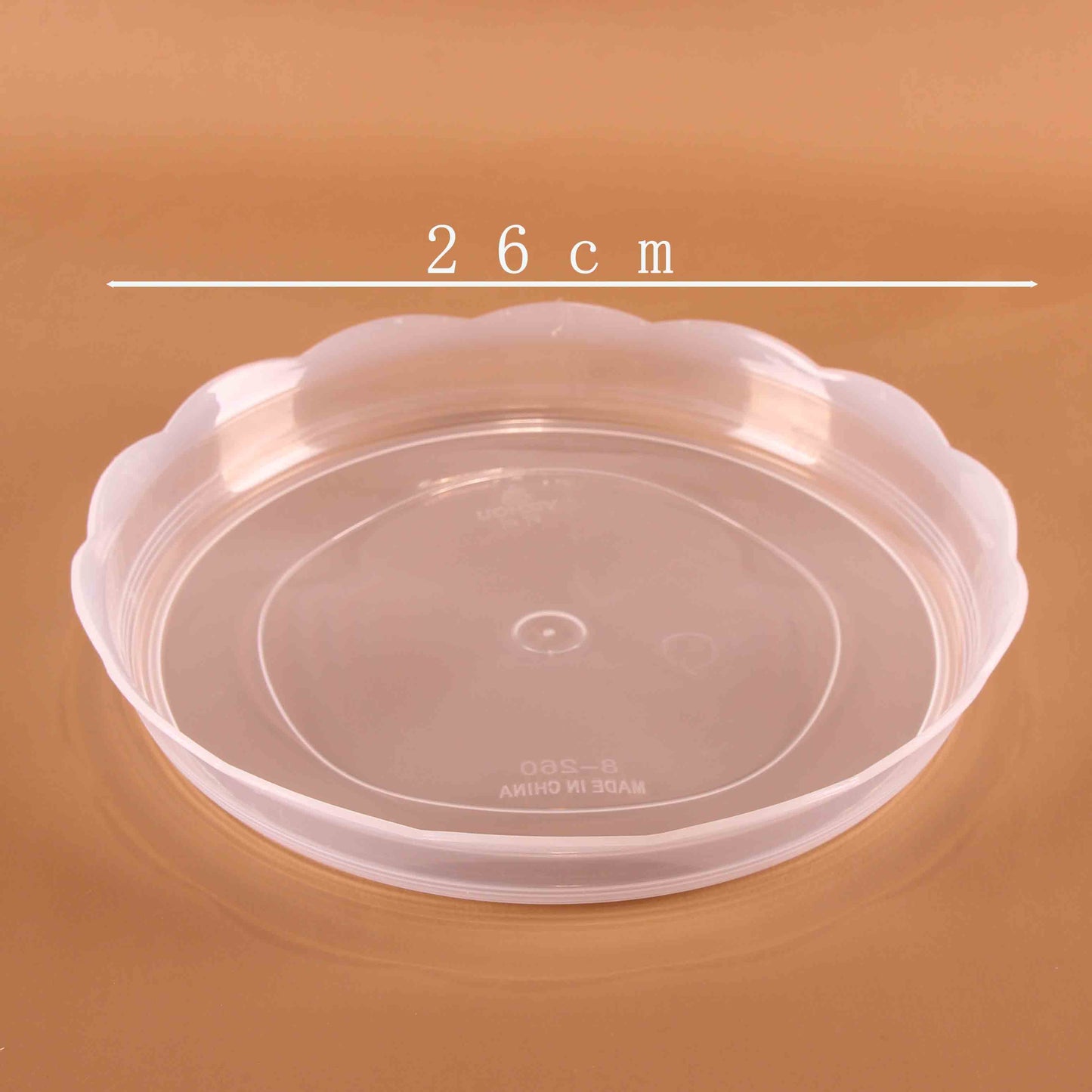 8-260 Transparent Flower Pot Base  M.12