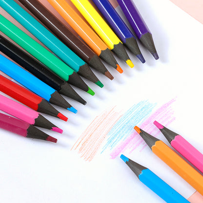 SA - 1012 Black - barreled Colored Pencils, 12 colors M.82