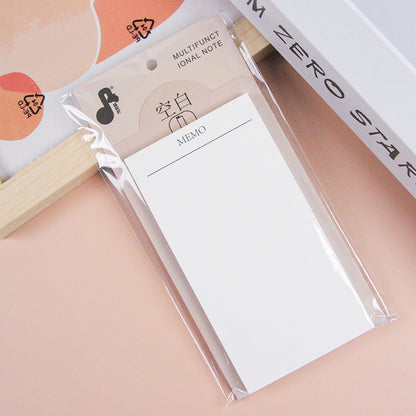 Keli 7120 Blank Sticky Notes 76*76mm 80g Thick Paper for DIY & Creative Notes M.81