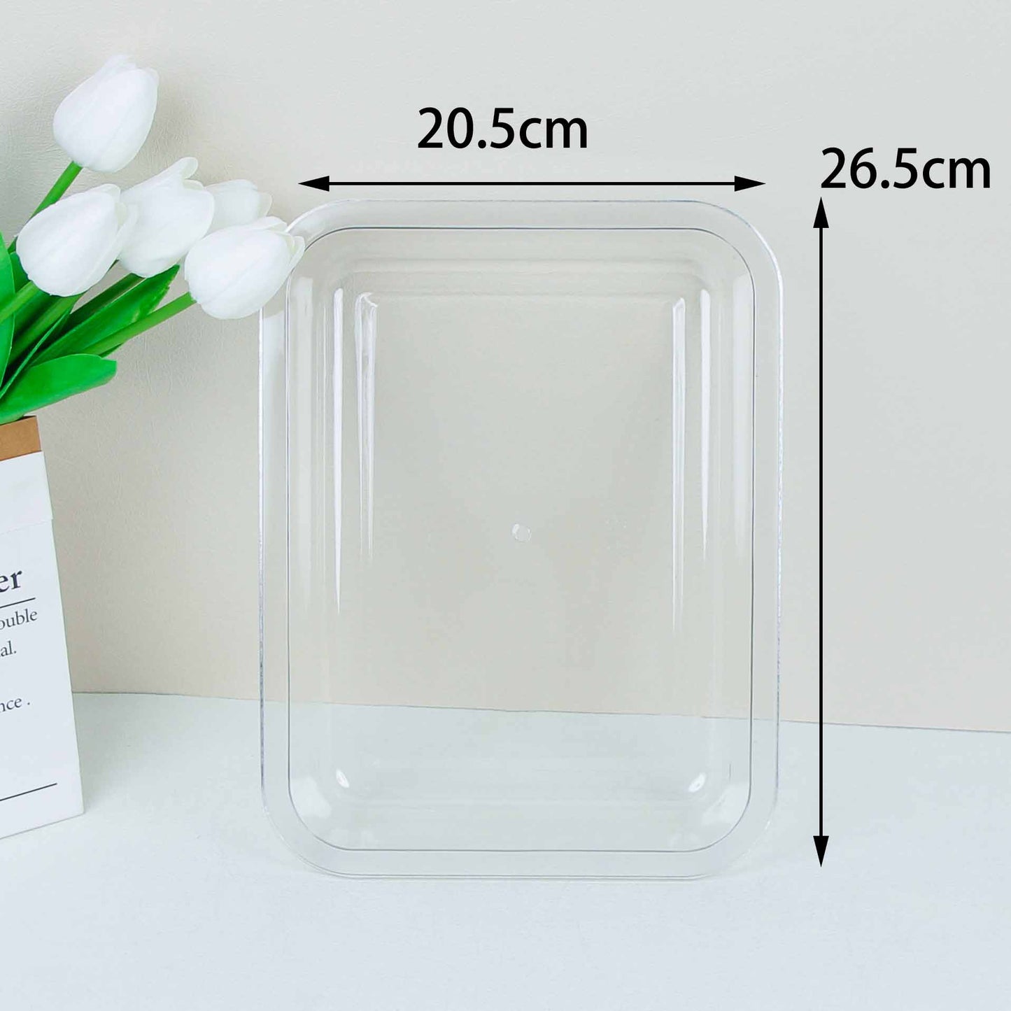 HC6 - 06 Transparent PET Ice Bucket Food - Grade Material Thickened Shatterproof Home Kitchen M.67