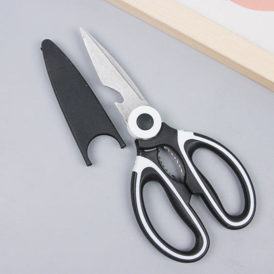 M.35 Loose - packed Black Panda - shaped Scissors (with Cover)