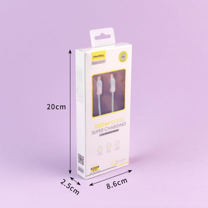 Cable de datos de carga rápida universal CTC de 100 W, esmerilado - Modelo Q51CTC (compatible con Huawei) A12 JPDB 