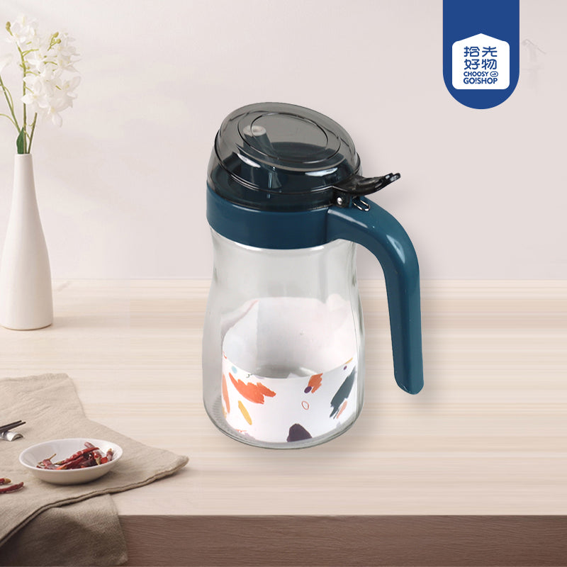 XB-1065 Arc-Shaped Glass Oil Bottle M.69 JPDB