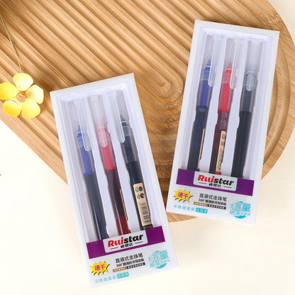 Xiaomaohai Fluid - tip Roller Pens, 3 - piece set (20 units in total) M.82