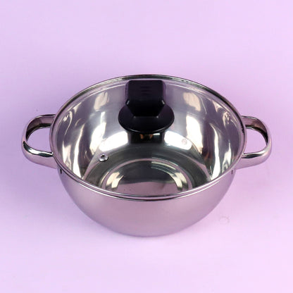 20 - centimeter Double - handle Black Bead Soup Pot M.61 JPDB