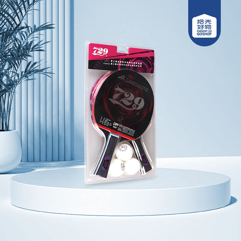 729 SP - 7306B Table Tennis Bat Suitable for Fast Attack and Loop Play Amateur Players M.92 JPDB