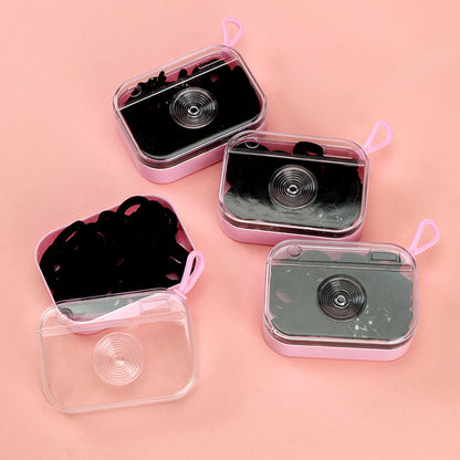 M42 MXM - 46 Black Terry Cloth Hair Ties + Mini Hair Clips Combo for Children, Hanging - able