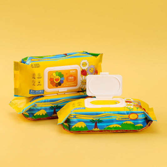 Yanhào Yi 0163 Infant Hand and Mouth Wet Wipes 64 Sheets M28 M.21
