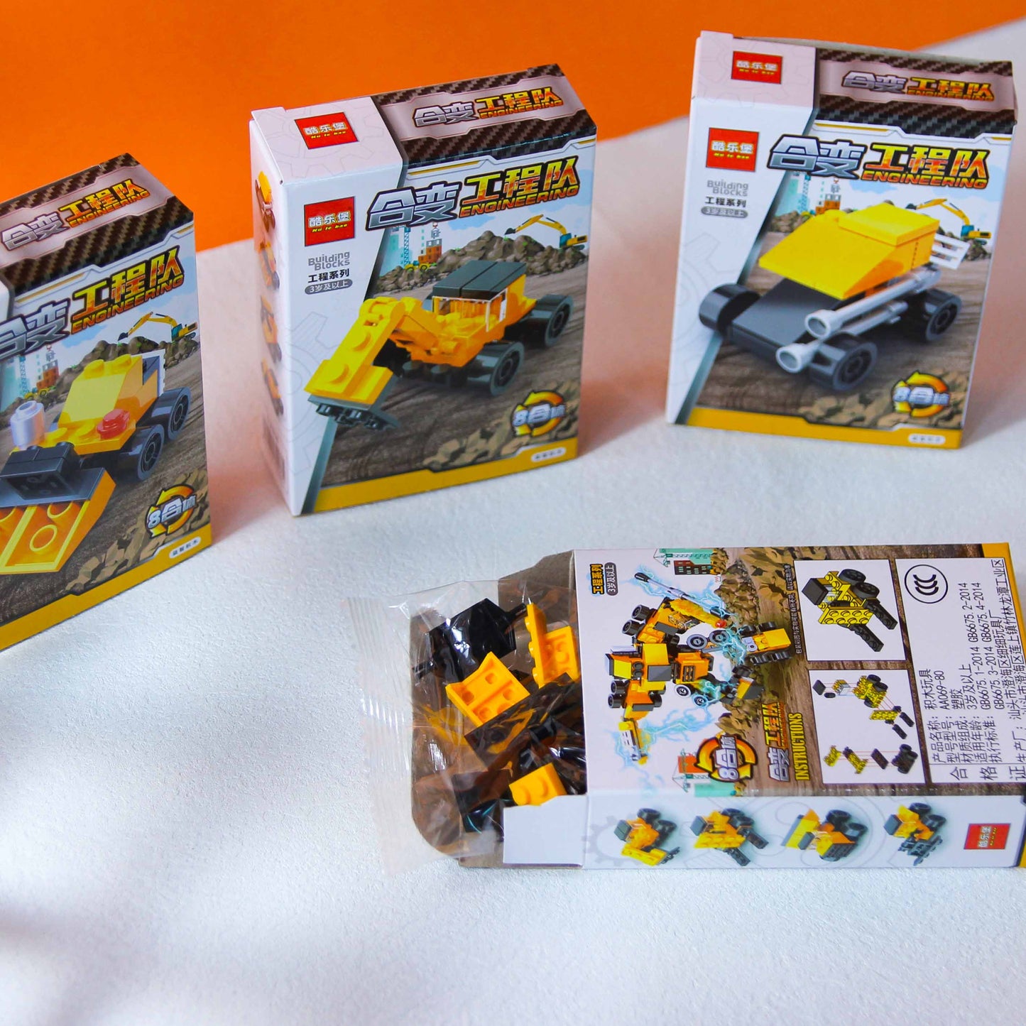 AA069 Combined Transform Robot Building Blocks M.02