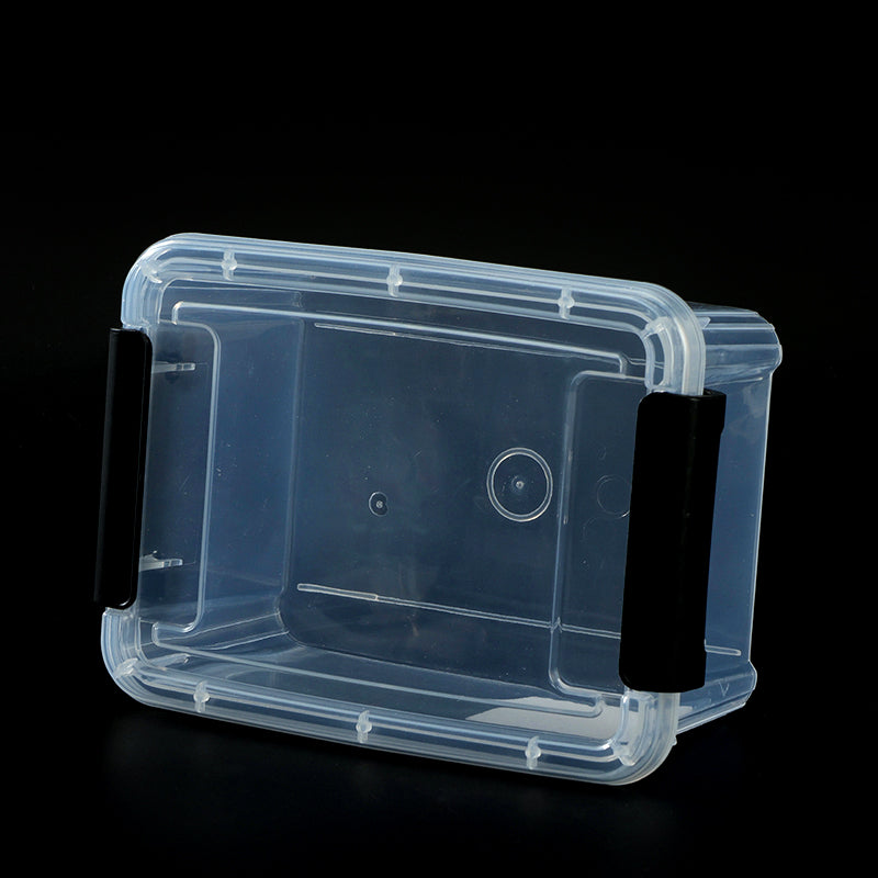 HT30578 Transparent Storage Box Thickened PP Material Sealed Dustproof Home Organizer M.67