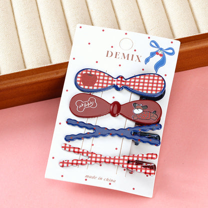 M42 Boxed Printed Stylized Duck Clip Pairs (2 Pairs, Blue)